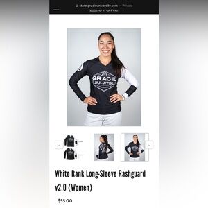 Gracie University Women’s Rashguard